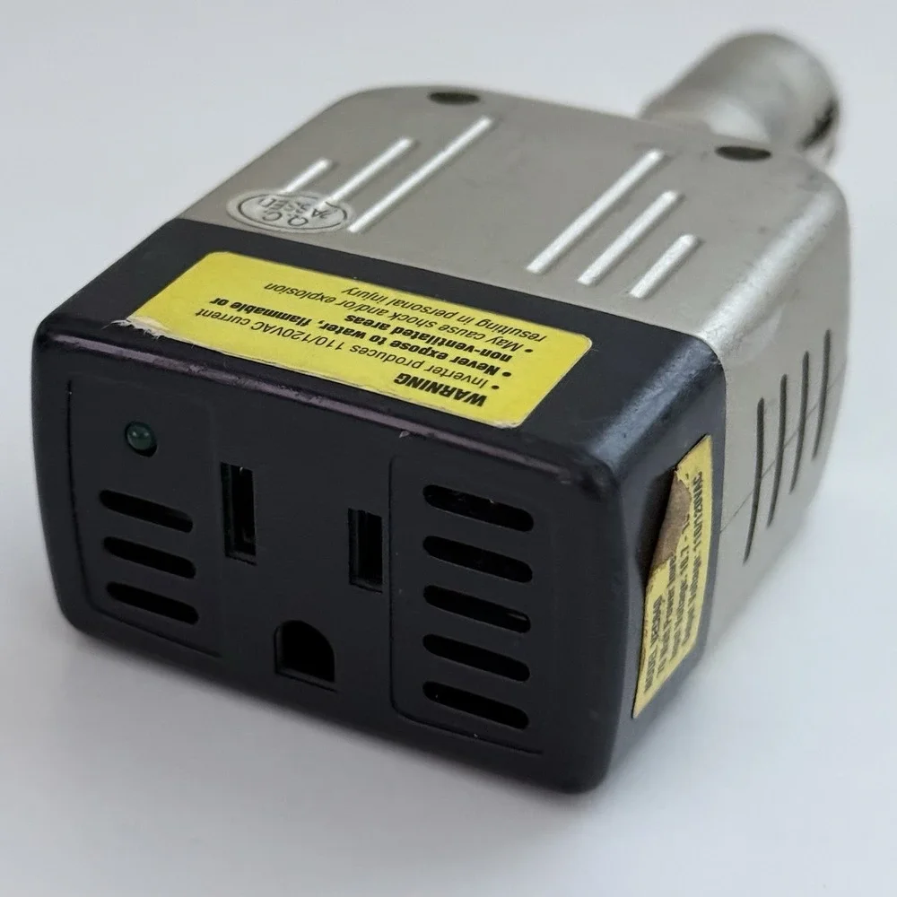 Vector VEC040 Car Pocket DC AC Power Inverter 70 Watt Swivel Lighter Power Plug